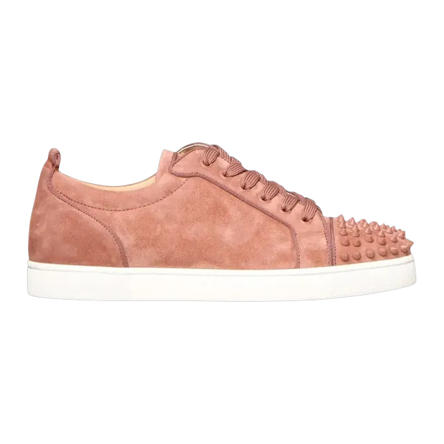 Christian Louboutin Louis Junior Spikes Orlato Flat Fard — Authentic Shoes & Footwear at CLZTURE