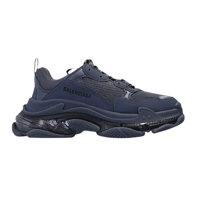 Balenciaga Triple S Clear Sole Ombre Blue — Authentic Shoes & Footwear at CLZTURE
