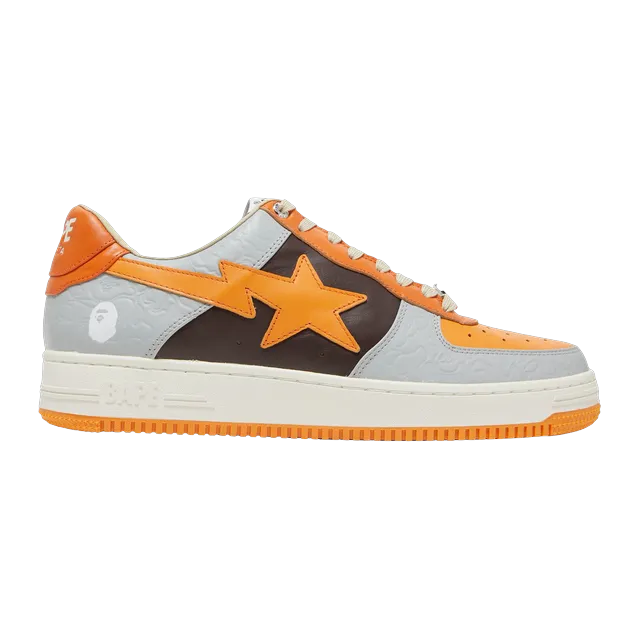 BAPE Bapesta Low M2 Orange — Authentic Shoes & Footwear at CLZTURE