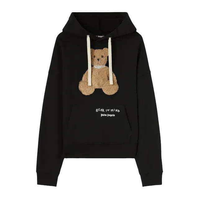 Palm Angels Bear In Mind Hoodie Black/Brown — Authentic at CLZTURE