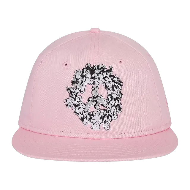 Denim Tears Peace Wreath Snapback Cap Pink — Authentic Accessories at CLZTURE