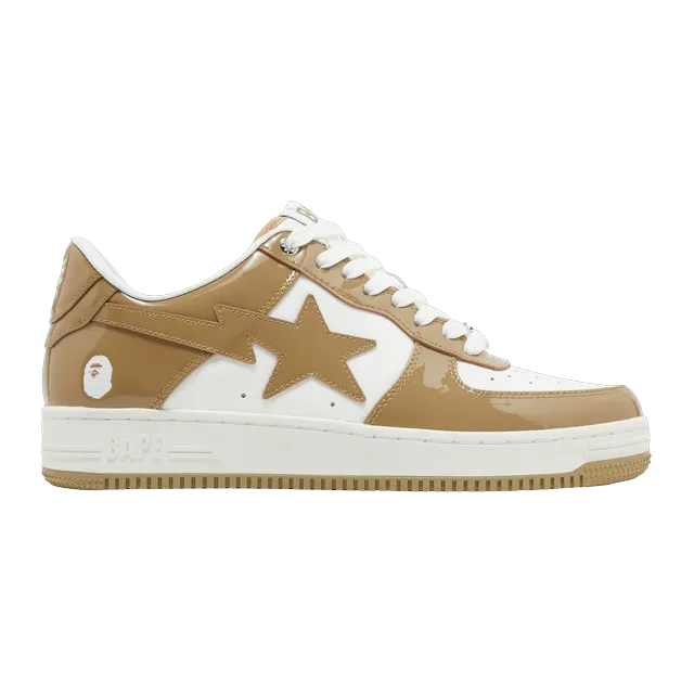 BAPE Bapesta #5 Beige — Authentic Shoes & Footwear at CLZTURE