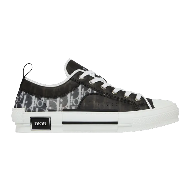Dior Sneakers B23 Basse Oblique Charcoal — Authentic Dior in stock at CLZTURE