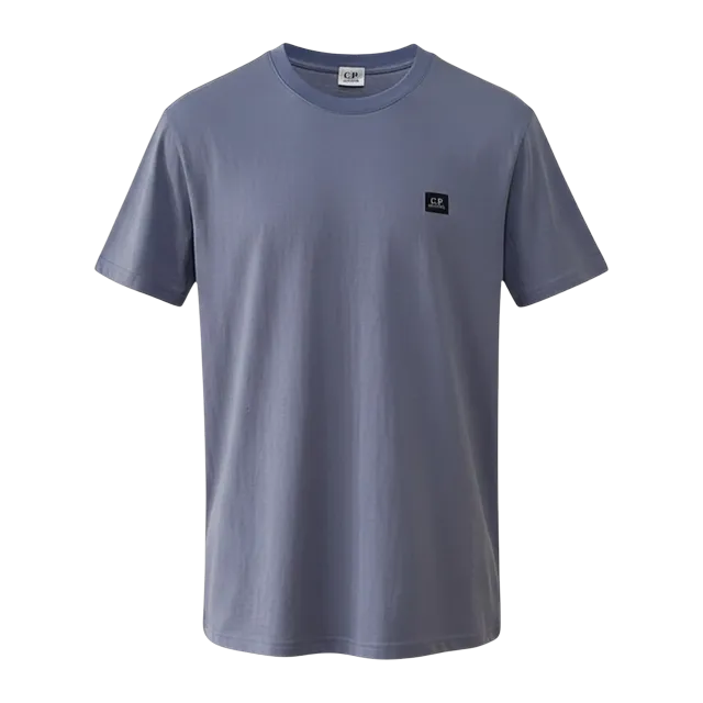 C.P. Company T-Shirt Logo Blue — Authentic T-Shirts at CLZTURE