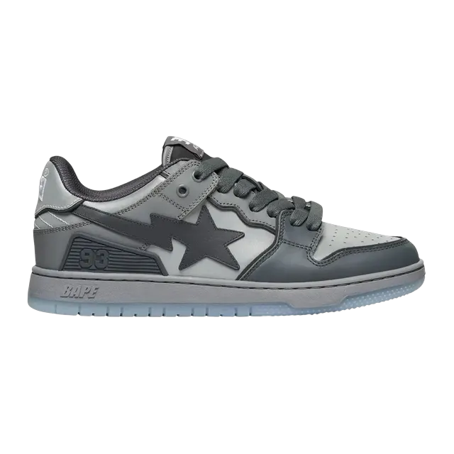 BAPE Sk8 Sta #5 M2 Grey — Authentic Shoes & Footwear at CLZTURE