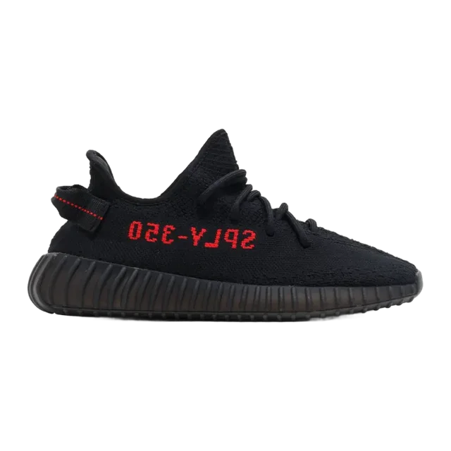 Adidas Originals Yeezy Boost 350 / Core Black Red Bred — Authentic Adidas at CLZTURE