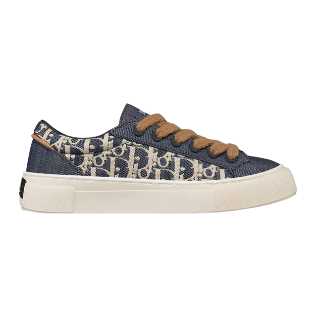 Dior Sneakers B33 Denim Brown — Authentic Shoes & Footwear at CLZTURE