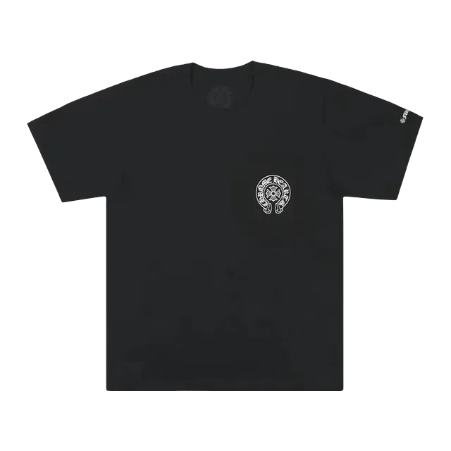 Chrome Hearts Horseshoe Logo Pocket T-Shirt Black — Authentic T-Shirts at CLZTURE
