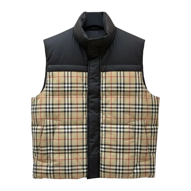 Burberry Puffer Vest Beige — Authentic Jackets & Outerwear at CLZTURE