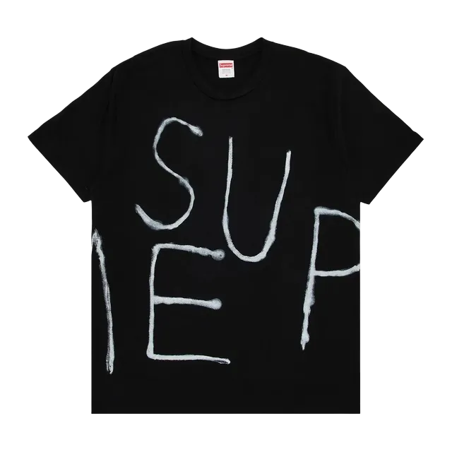 Supreme Painted T-Shirt Black — Authentic Supreme in stock at CLZTURE