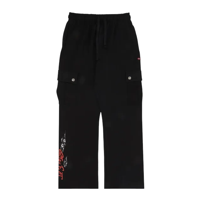 Chrome Hearts Matty Boy Stay Fast Sweatpants Black — Authentic Chrome Hearts in stock at CLZTURE