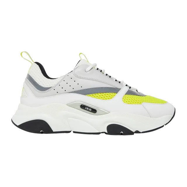Dior Sneakers B22 White Yellow — Authentic Shoes & Footwear at CLZTURE