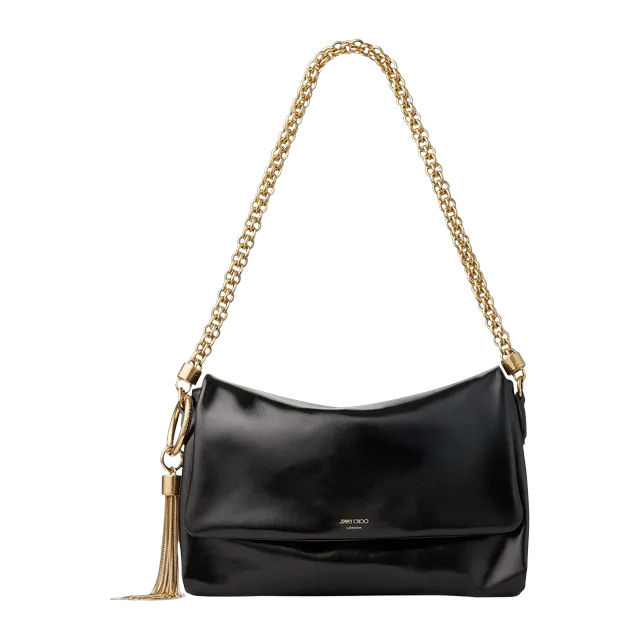 Jimmy Choo Callie Flap Black — Authentic Jimmy Choo in stock at CLZTURE