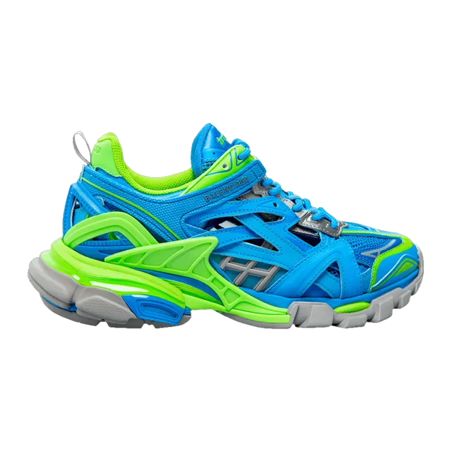Balenciaga Sneakers Track 2 Blue — Authentic Shoes & Footwear at CLZTURE