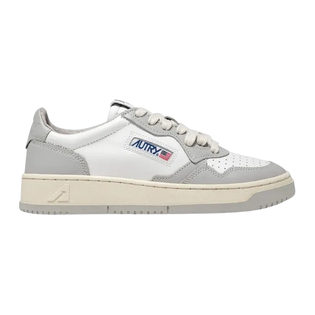 Autry Medalist Low Grey — Authentic at CLZTURE