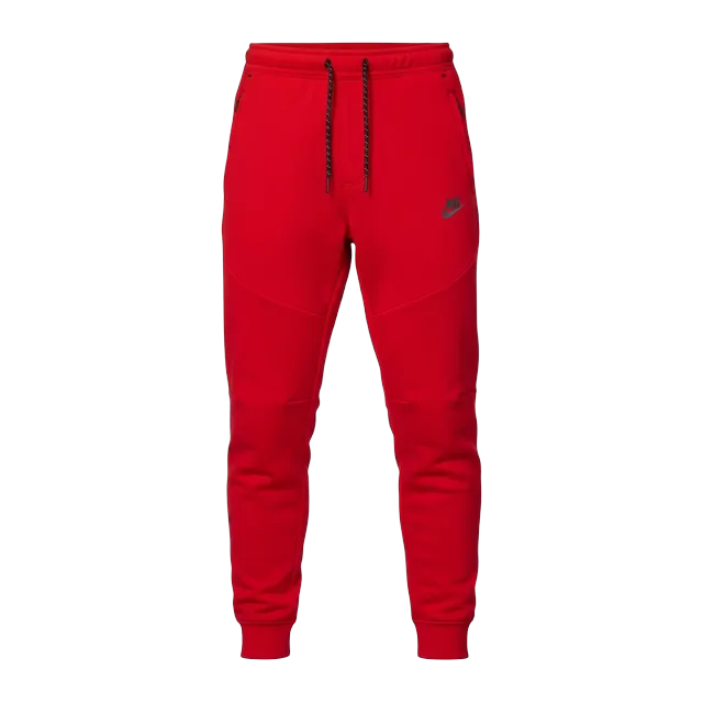 Nike Tech Fleece Red — Authentic Pants & Trousers at CLZTURE