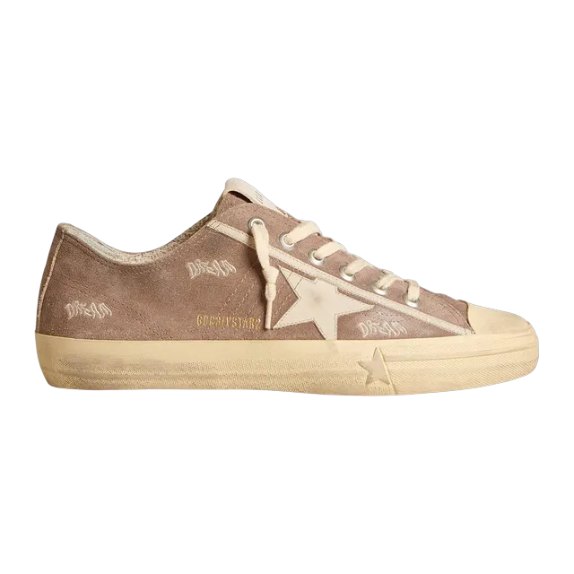 Golden Goose Sneakers V-Star Brown — Authentic Shoes & Footwear at CLZTURE