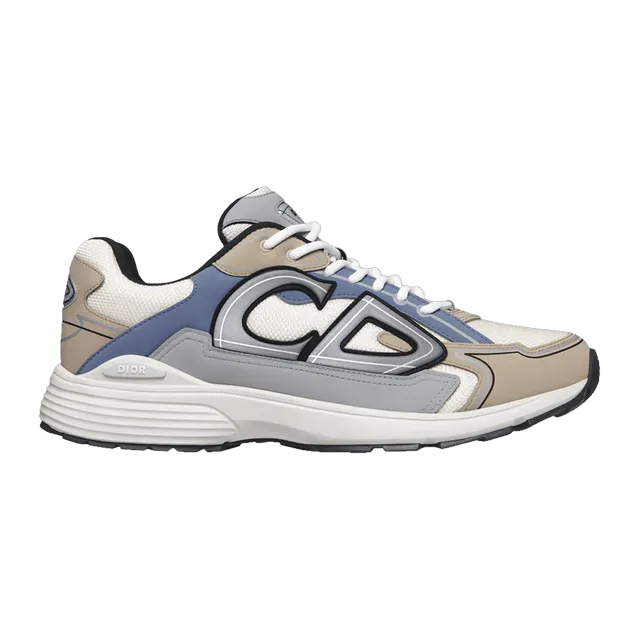 Dior Sneakers B30 Cream Blue Grey — Authentic Shoes & Footwear at CLZTURE