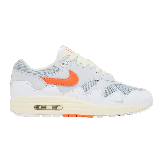 Patta x Air Max 1 White Pure Platinum — Authentic Shoes & Footwear at CLZTURE