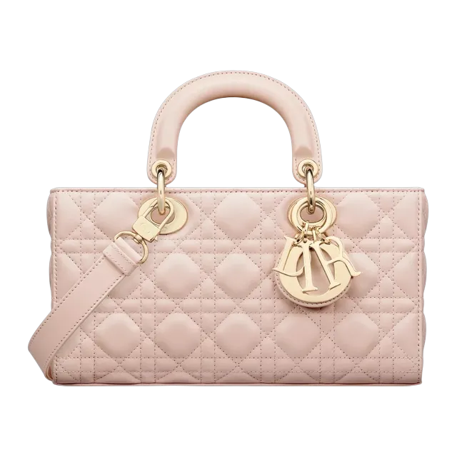 Dior Bag Lady D-Joy Medium 26Cm Pink — Authentic Dior in stock at CLZTURE