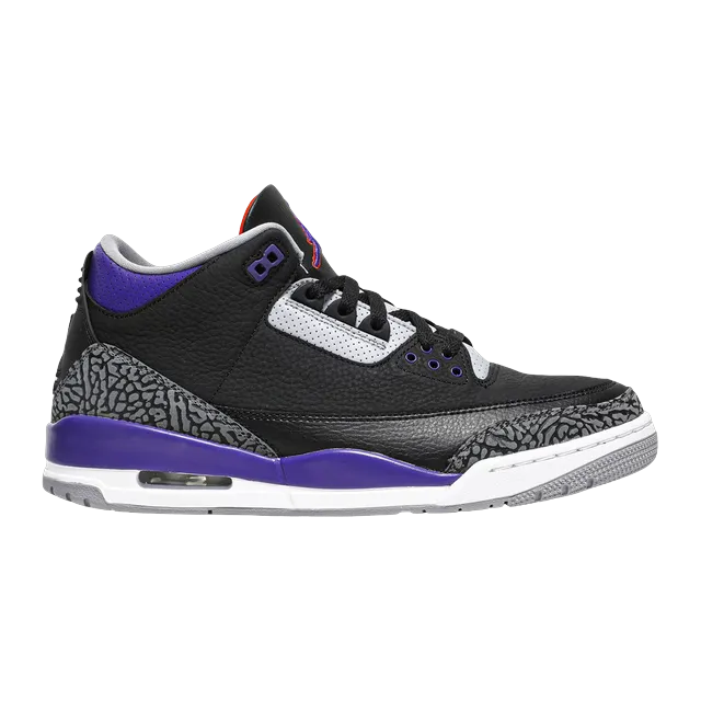 Jordan 3 Retro Court Purple — Authentic Shoes & Footwear at CLZTURE