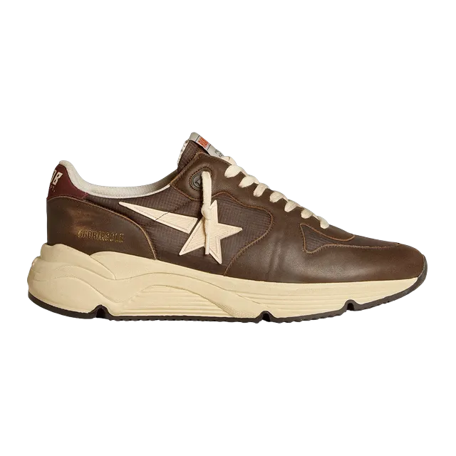 Golden Goose Sneakers Running Sole Brown — Authentic Golden Goose in stock at CLZTURE