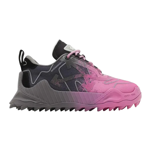 Off-White Odsy-1000 Pink Purple Spray Paint — Authentic Shoes & Footwear at CLZTURE