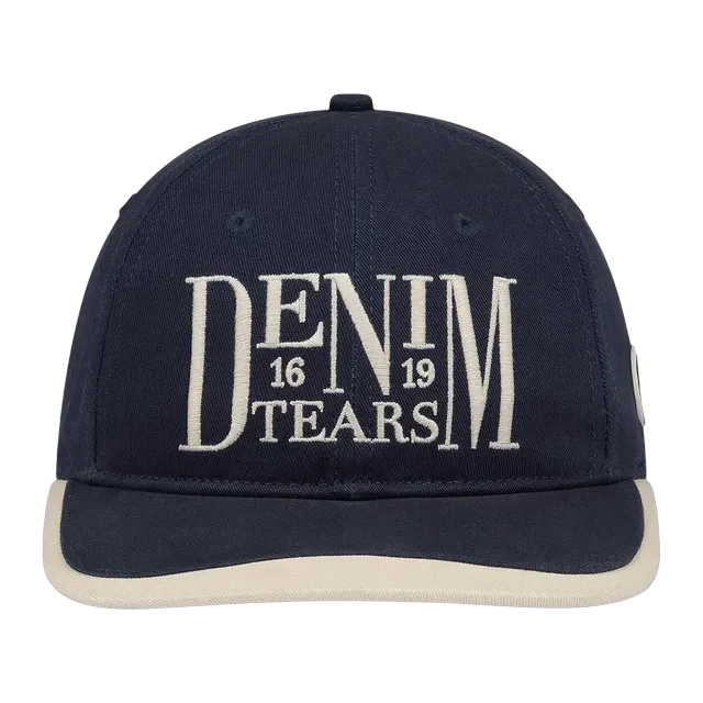 Denim Tears Cannes Cap Navy — Authentic Denim Tears in stock at CLZTURE
