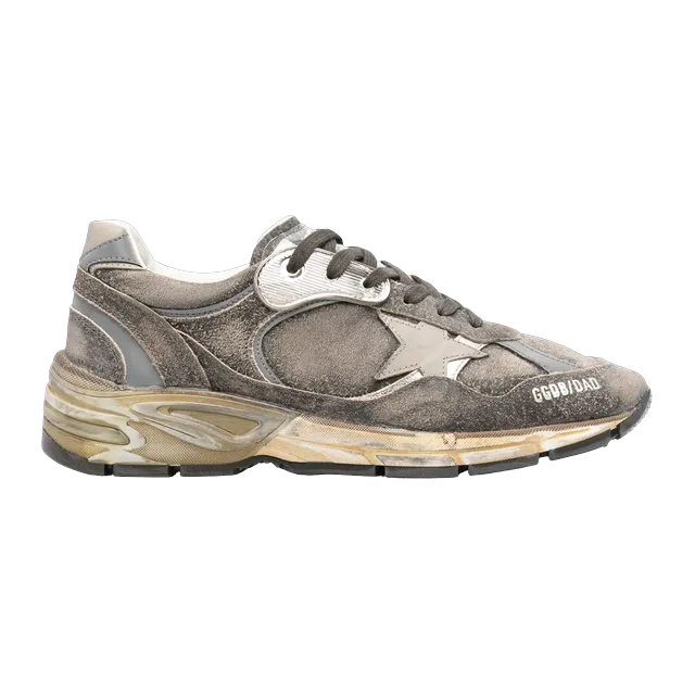 Golden Goose Sneakers Running Dad-Star Grey — Authentic Shoes & Footwear at CLZTURE