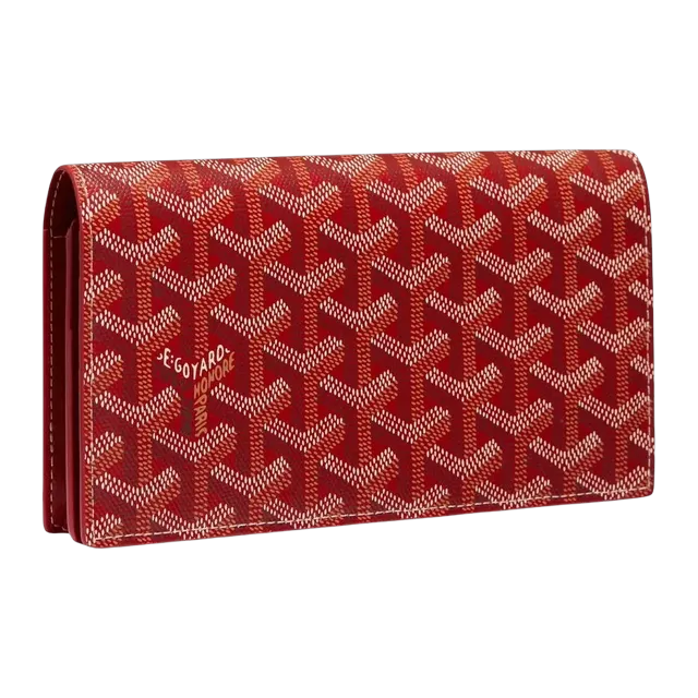 Goyard Wallet Richelieu 19Cm Red — Authentic Accessories at CLZTURE