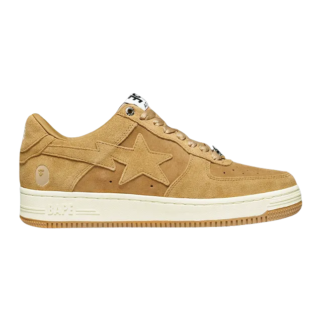BAPE Bapesta Low M1 Beige — Authentic Shoes & Footwear at CLZTURE