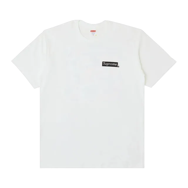 Supreme Static T-Shirt White — Authentic Supreme in stock at CLZTURE