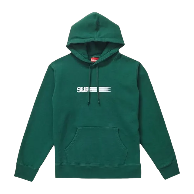 Supreme Motion Hooded Green — Authentic Supreme in stock at CLZTURE