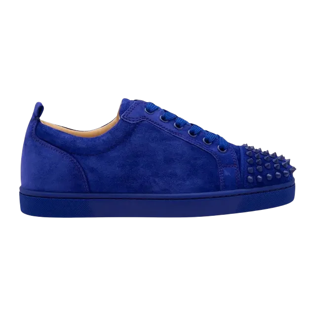 Christian Louboutin Louis Junior Spikes Flat Nomade — Authentic Shoes & Footwear at CLZTURE