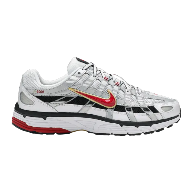 Nike P-6000 Cnpt Metallic Silver Red — Authentic Nike in stock at CLZTURE