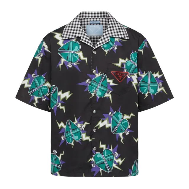Prada Shirt Timecapsule Cotton Multi-Color — Authentic Shirts at CLZTURE
