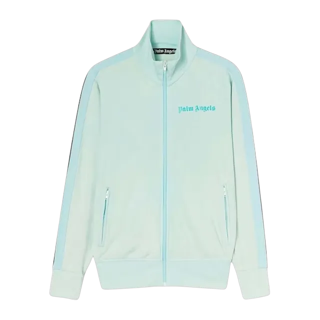 Palm Angels Classic Logo Track Blue — Authentic Jackets & Outerwear at CLZTURE
