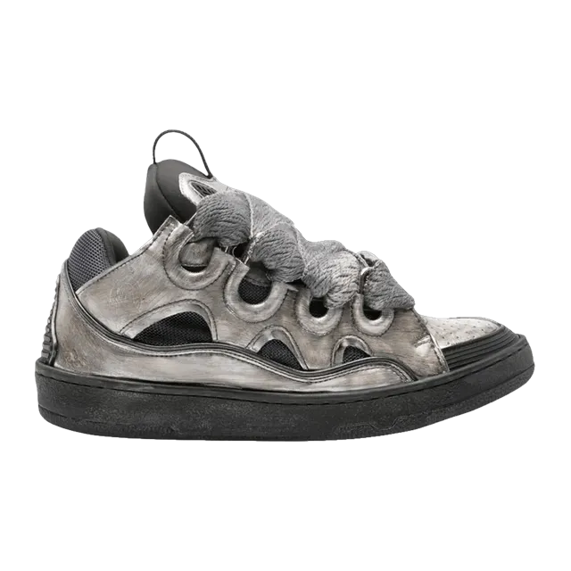 Lanvin Sneakers Curb Silver — Authentic Lanvin in stock at CLZTURE