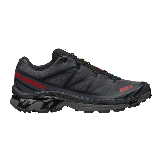 Salomon Jjjjound x Xt-6 Ebony Fiery Red — Authentic Shoes & Footwear at CLZTURE