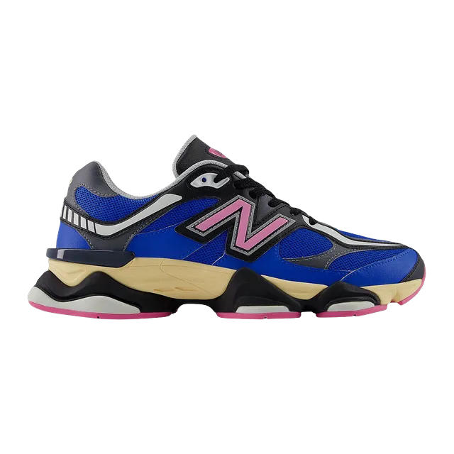 New Balance 9060 Blue Oasis Real Pink — Authentic Shoes & Footwear at CLZTURE
