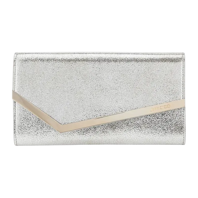 Jimmy Choo Emmie Grey — Authentic Clutches & Pouches at CLZTURE
