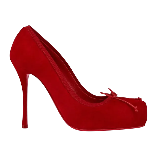 Christian Louboutin Cassia Nodo 100Mm Red — Authentic Christian Louboutin in stock at CLZTURE