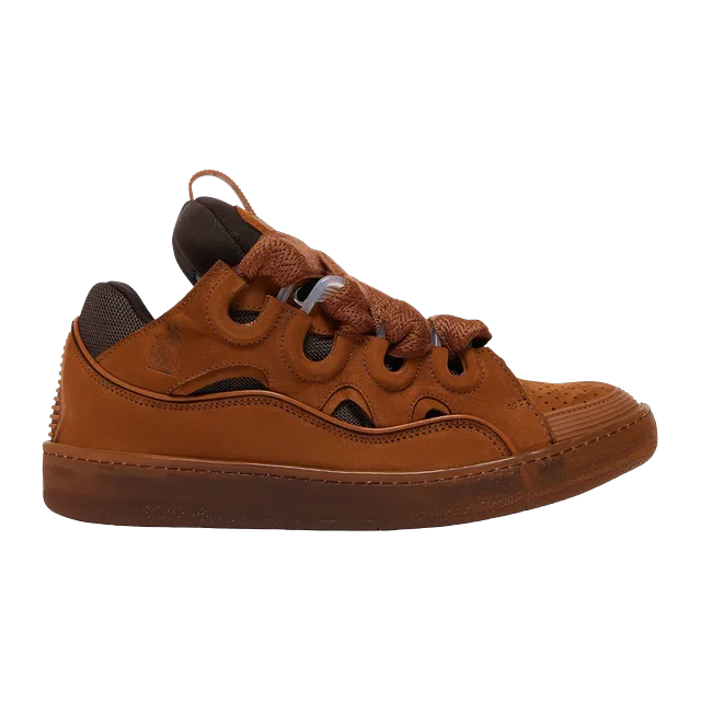 Lanvin Sneakers Curb Brown — Authentic Shoes & Footwear at CLZTURE