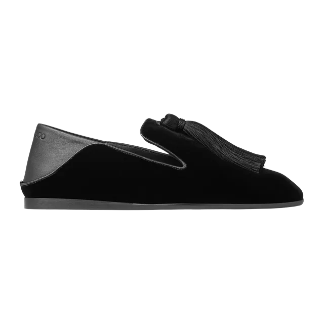 Jimmy Choo Eliot Slipper Black — Authentic Shoes & Footwear at CLZTURE