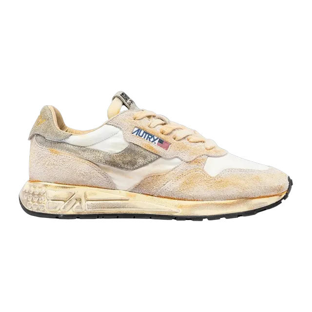 Autry Reelwind Super Vintage Low Beige — Authentic Shoes & Footwear at CLZTURE