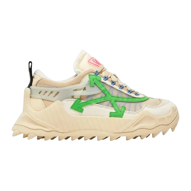 Off-White Odsy-1000 Beige Green — Authentic Shoes & Footwear at CLZTURE