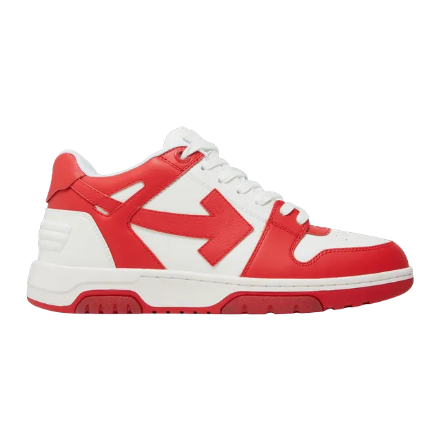 Off-White Out of Office Red White — Authentic Shoes & Footwear at CLZTURE