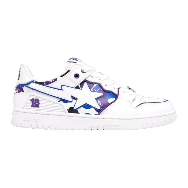 BAPE Sk8 Sta Hong Kong 18Th Anniversary White — Authentic Shoes & Footwear at CLZTURE