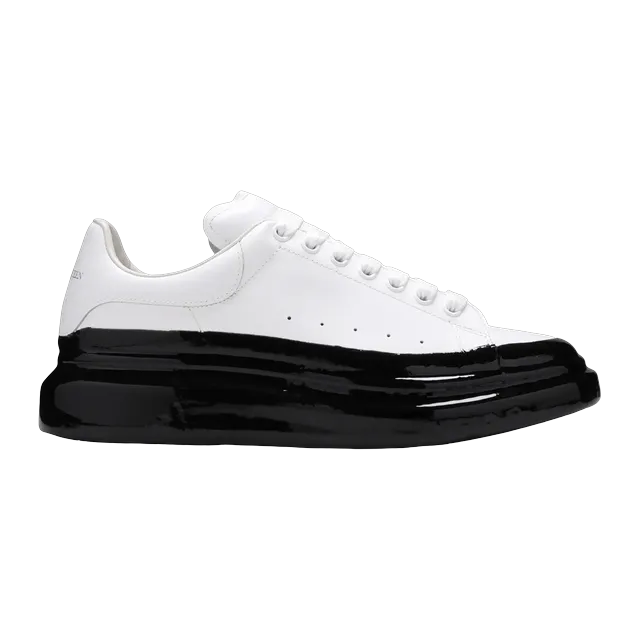 Alexander McQueen Sneakers Oversized Paint Dipped White — Authentic Shoes & Footwear at CLZTURE