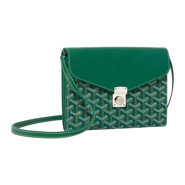 Goyard Wallet-Pouch Chypre 21Cm Green — Authentic Goyard in stock at CLZTURE